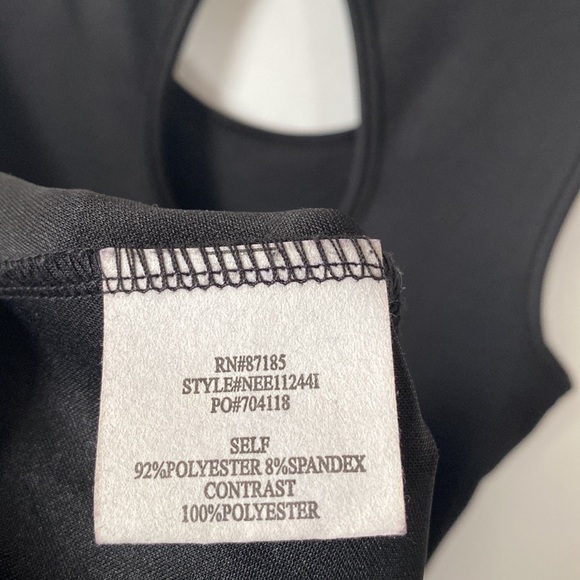 Ruby Rox Black Key Hole Back Lace Sleeveless Dress, Size 7 - Picture 7 of 10